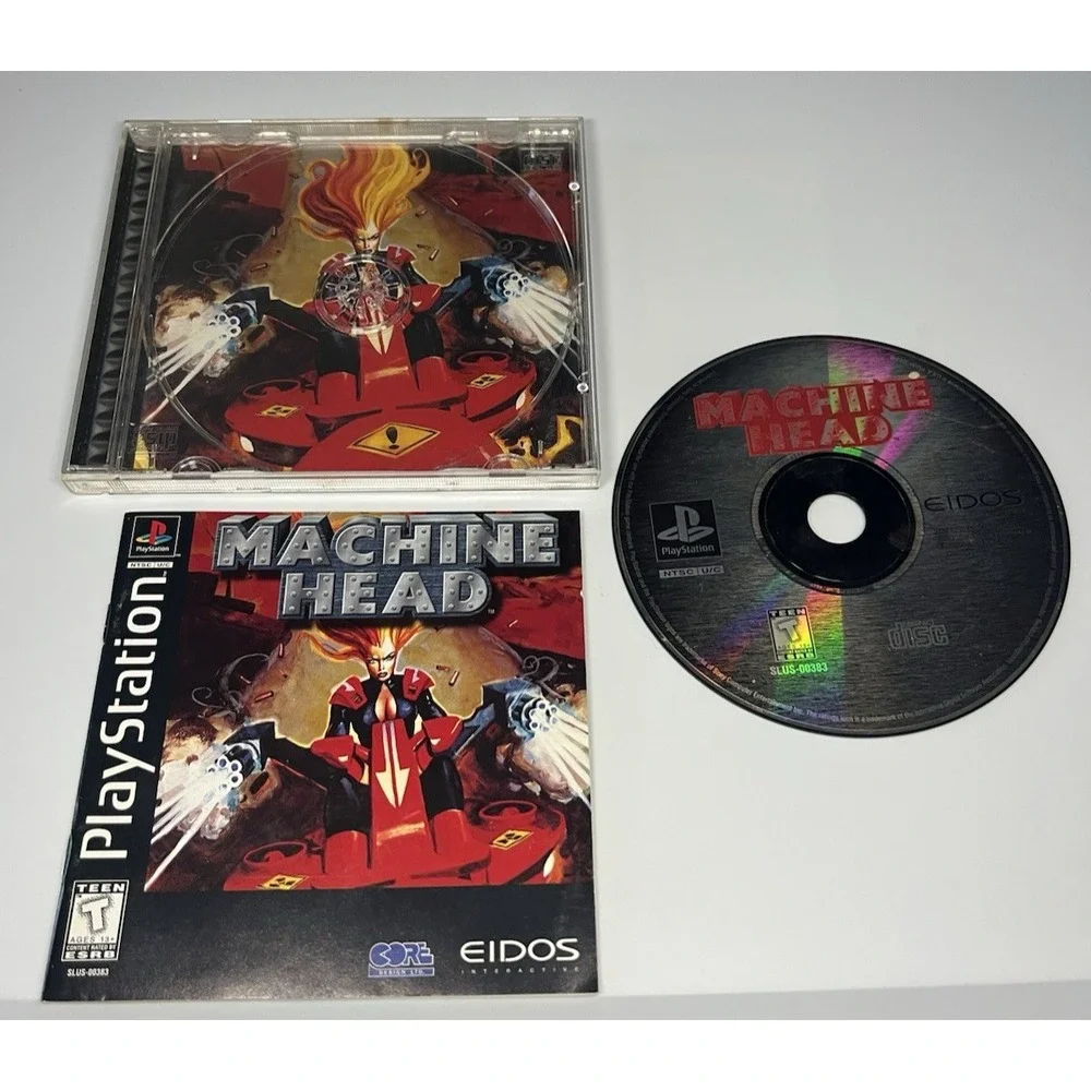 Machine Head (Sony PlayStation 1, 1997) PS1 Complete Tested Pre-Loved‎